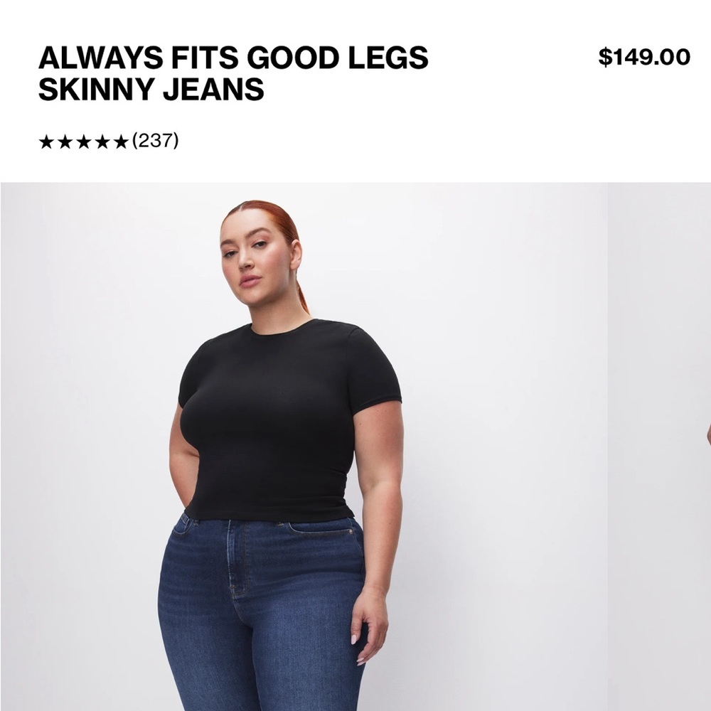 Good American Always Fits Skinny Jean